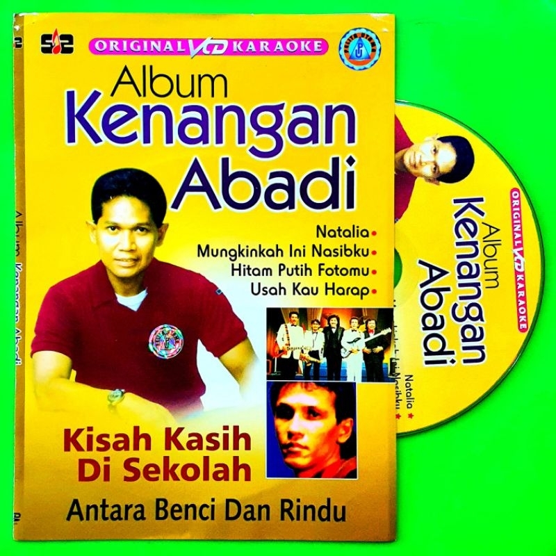 KASET VCD KARAOKE ALBUM KENANGAN ABADI-VOCAL ON OF AKTIF-KASET VCD KARAOKE-KASET VCD KARAOKE ORIGINA