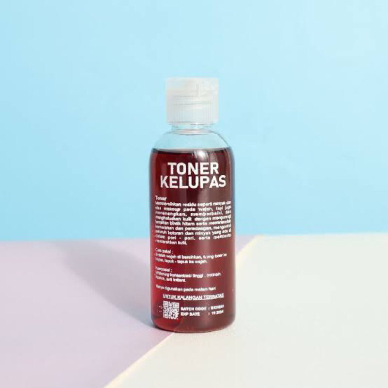 Toner Pengelupasan Wajah 60ml dengan Retin A 0.025%