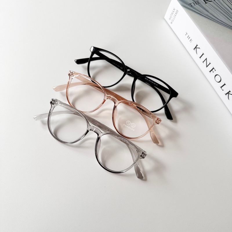 Frame Ariel - Kacamata Fashion Optik Lensa Minus Cylinder Antiradiasi Blueray Fotokromik Bluekromik 
