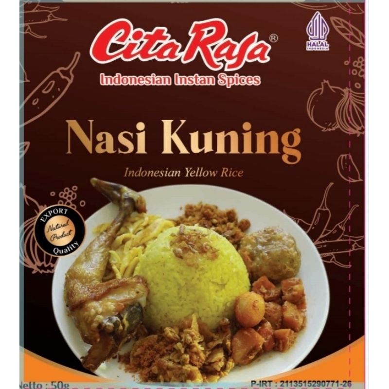 

Bumbu Nasi Kuning Cita Rasa