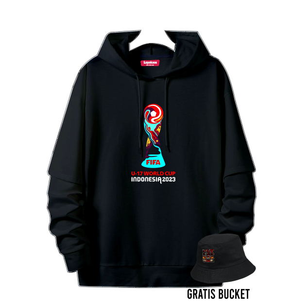 JAKET HOODIE PIALA DUNIA U 17 INDONESIA