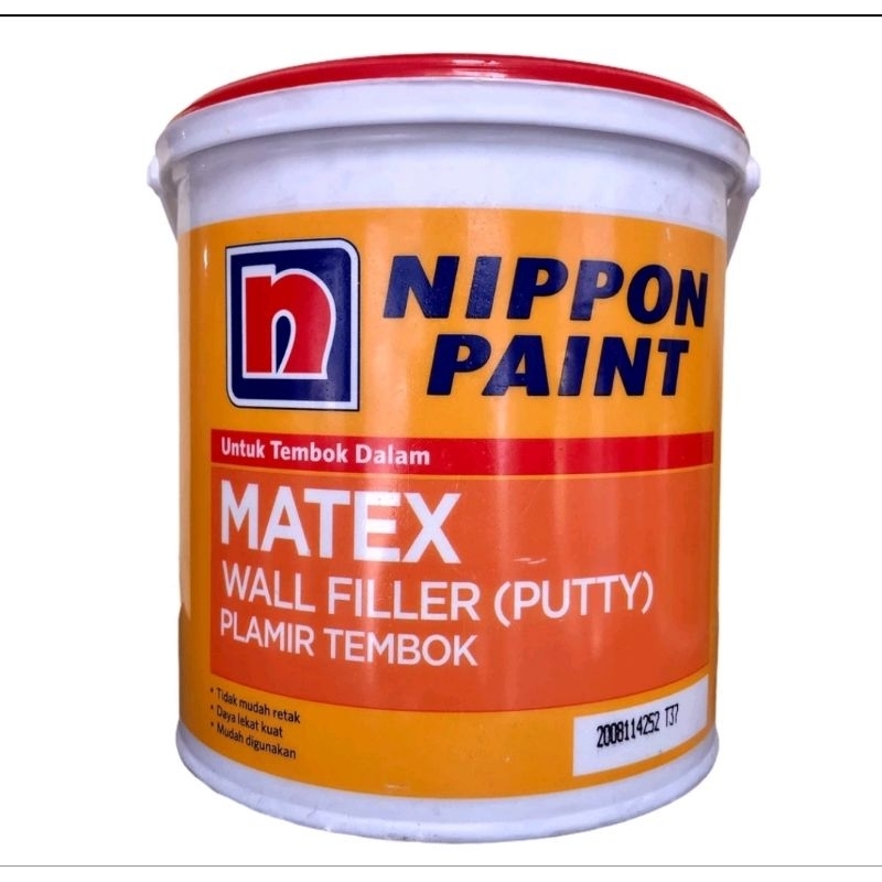 RM Matex dempul tembok Nippon paint 1kg,plamir tembok matex,plamir tembok Nippon paint,matex wall