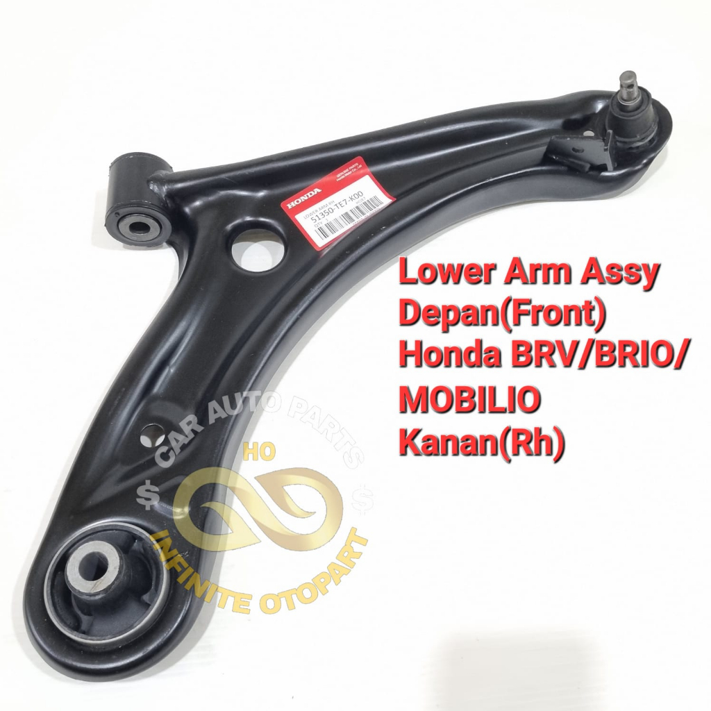 LOWER ARM SAYAP BAWAH BRIO MOBILIO BRV 1PC KANAN RH 51350-TE7-K00 HON GOOD QUALITY