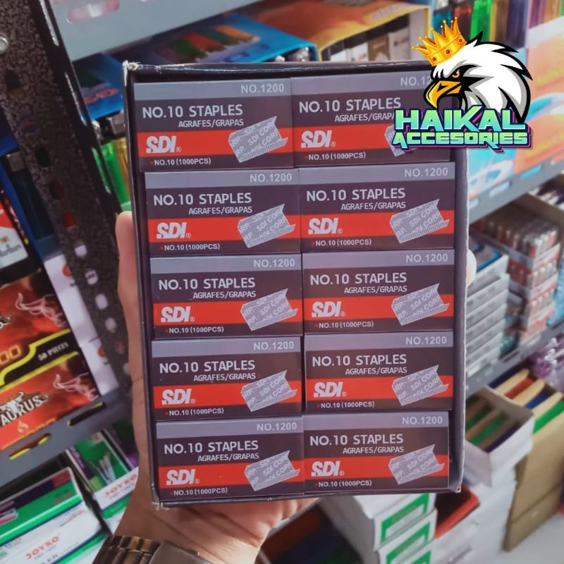 

1 Box Isi Staples SDI No. 10 Isi (20pcs)