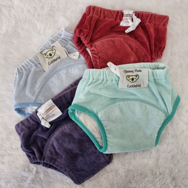 PRELOVED 4PC CUDDLE ME TRAINING PANTS - CODE D