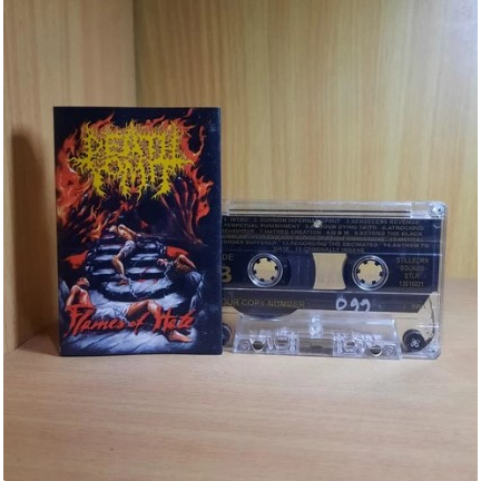 kaset pita DEATH VOMIT flames of hate