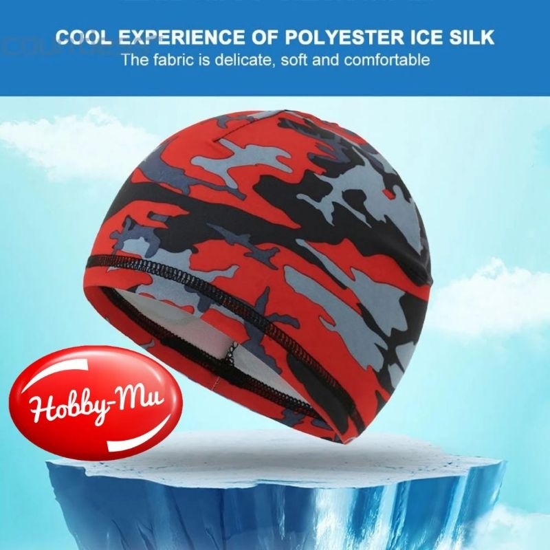 Topi Kupluk Helm Sepeda Pelindung kepala