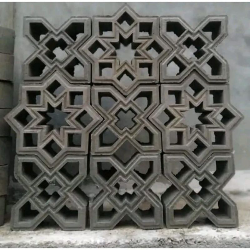 roster beton minimalis,roster beton motif,roster warna abu