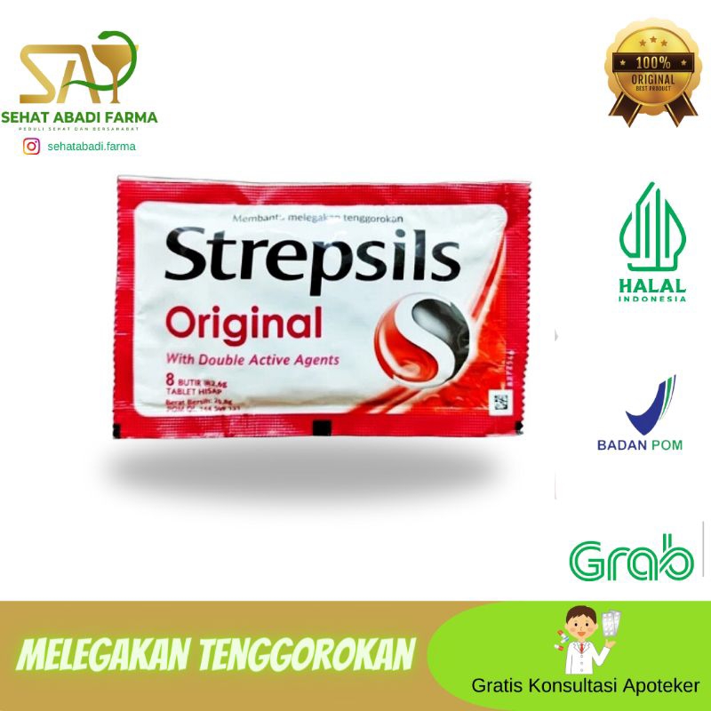 

Strepsil Original 8 Tablet