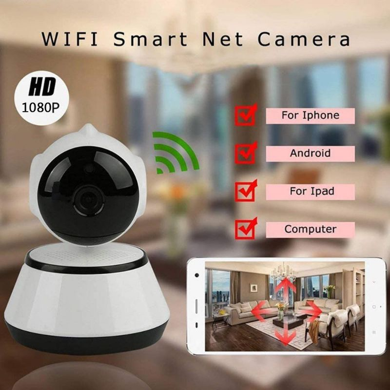 CCTV Wifi V380 Kamera IP HD Camera 1080P 8mp Mini Wireless Tanpa Kabel Pengintai Outdoor / CCTV INDO