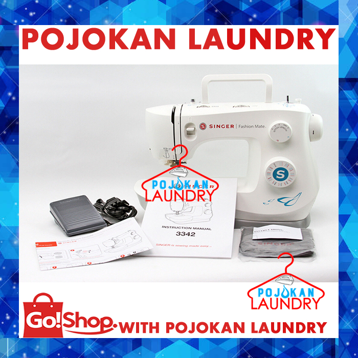 Singer 3342/Mesin Jahit SINGER 3342/Mesin Portable Singer 3342/Mesin Jahit Singer Fashionmate