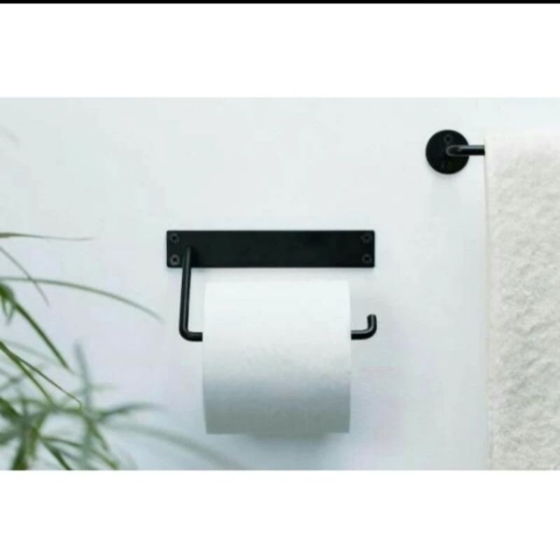 gantungan tisu tempat tisu toilet wc