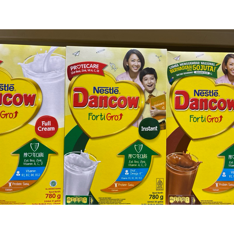 

Dancow Fortigro Full Cream/ instant/ coklat 780g