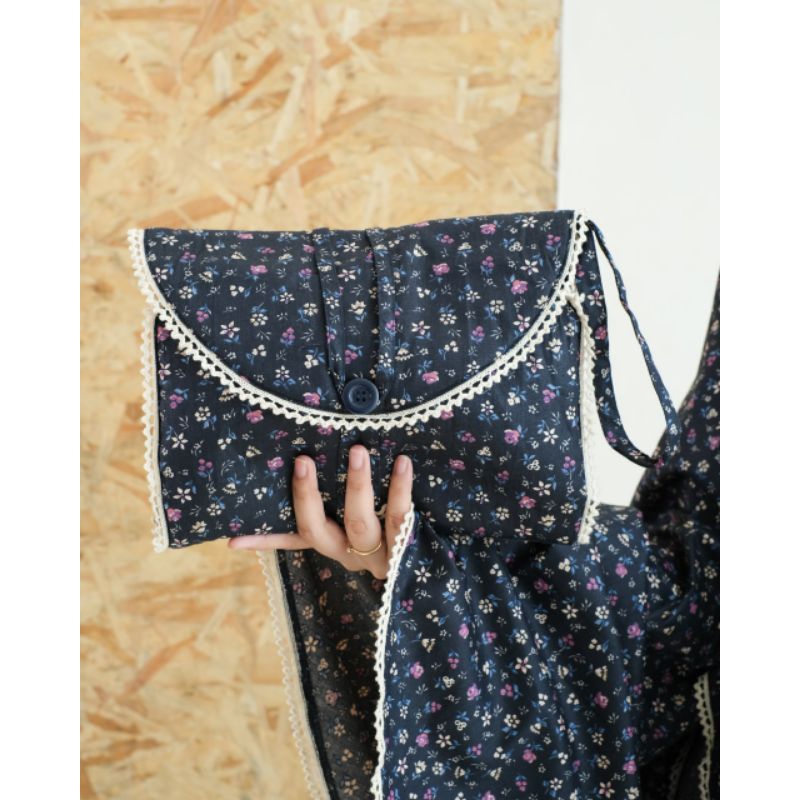 Mukena Katun Jepang Zlassica Pocket 1344