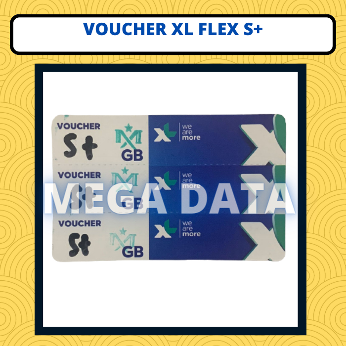 VOUCHER INTERNET XL FLEX S+