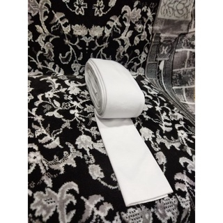 Sorban Imamah Polos Putih 3 Meter / Sorban Imamah Polos Putih 3 Meter / Sorban Rida Polos Putih