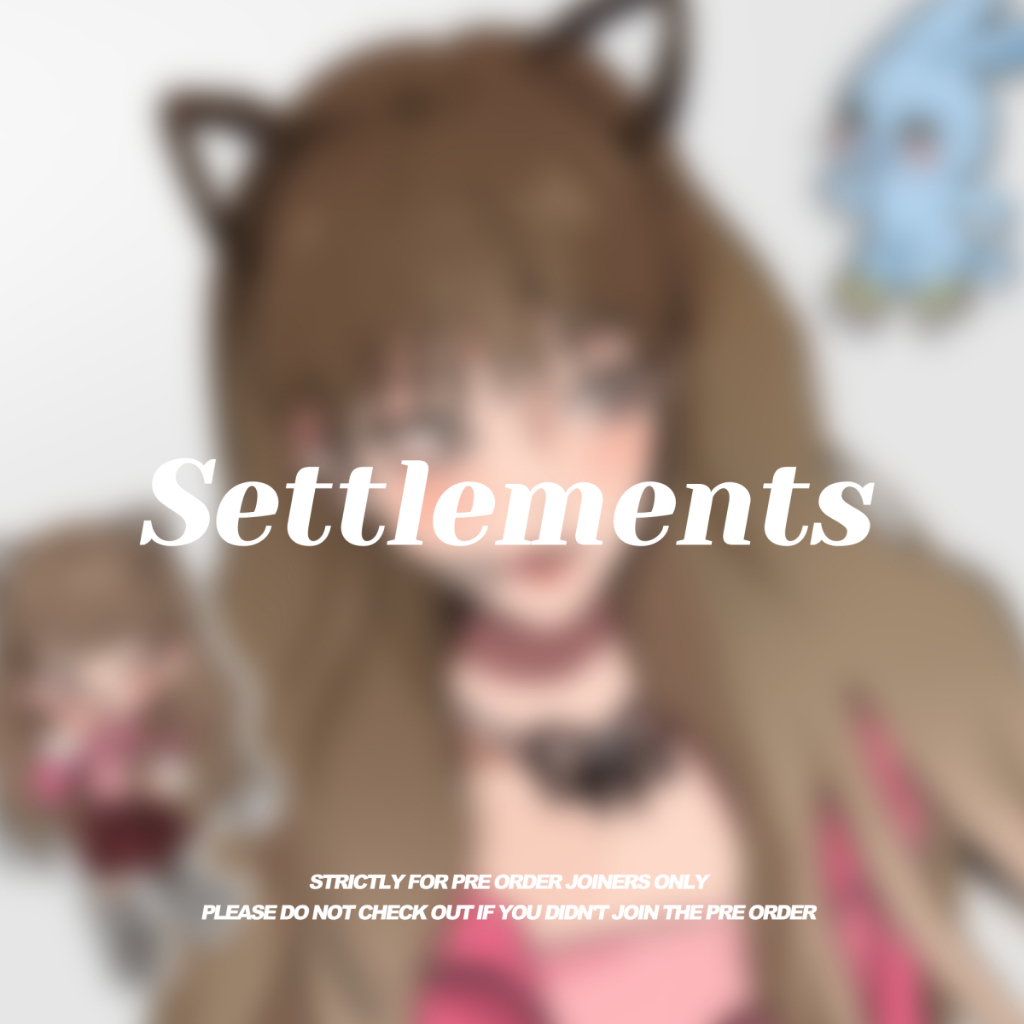 

PRE ORDERS (BATCH 3)