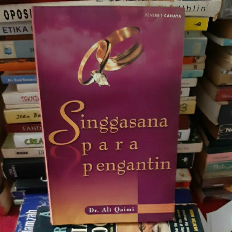 Buku Singgasana para pengangtin. Dr. Ali Qaimi