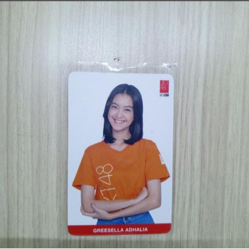 photocard jkt48 official greesel ntsy