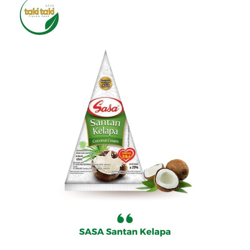 

Sasa Santan Kelapa 65ml