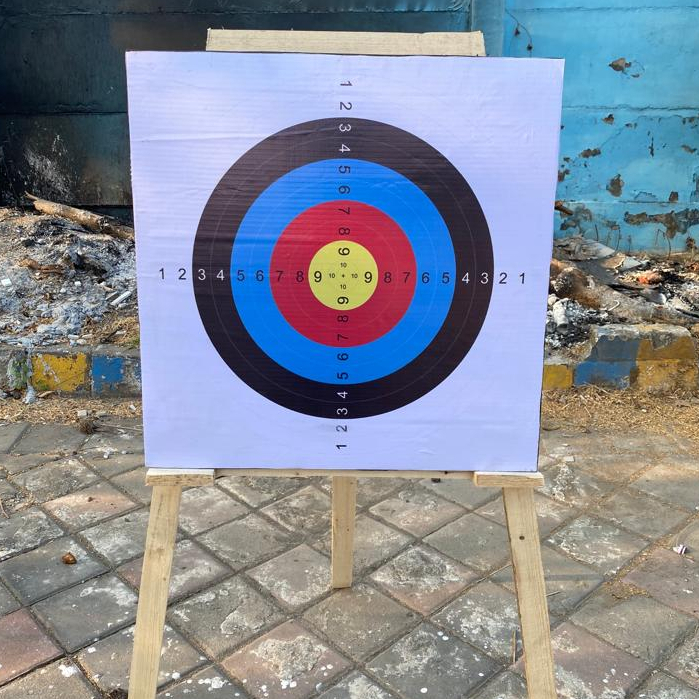 PROMO | BANTALAN TARGET PANAHAN 50x50X2cm TARGET PANAHAN SASARAN PANAHAN shoot target archery