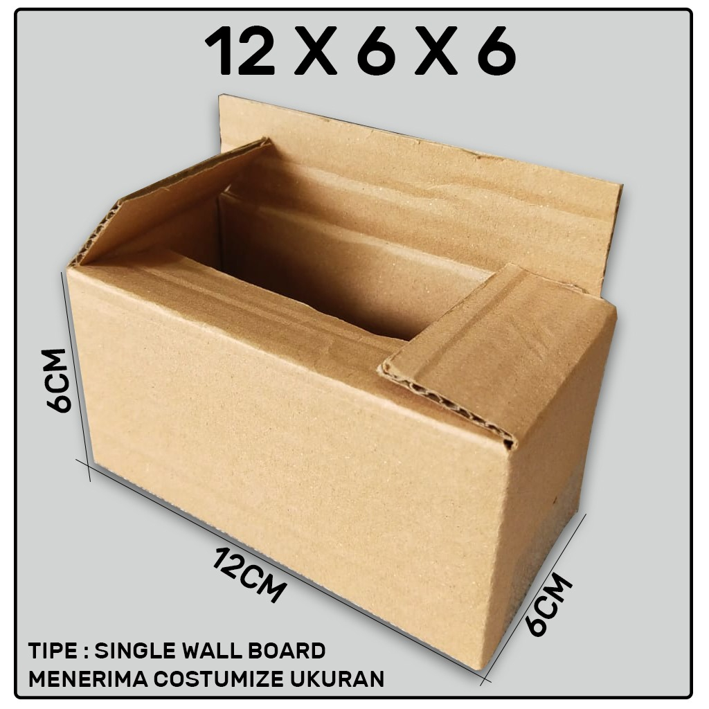 

Kardus Packing Box 12 x 6 x 6 CM