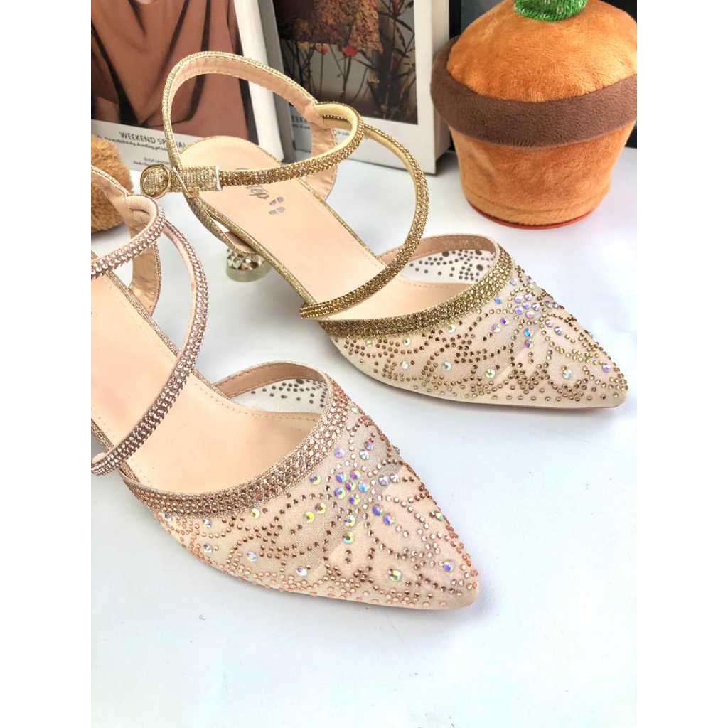 2 Step - Sepatu Pesta Wanita Import fashion 328-495