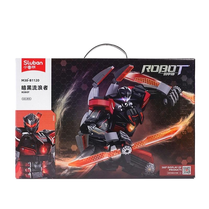 Mainan Anak - Sluban Robot 585pcs