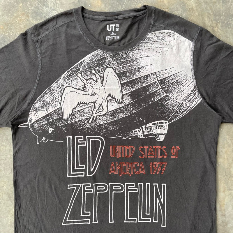t shirt uniqlo x Led zeppelin