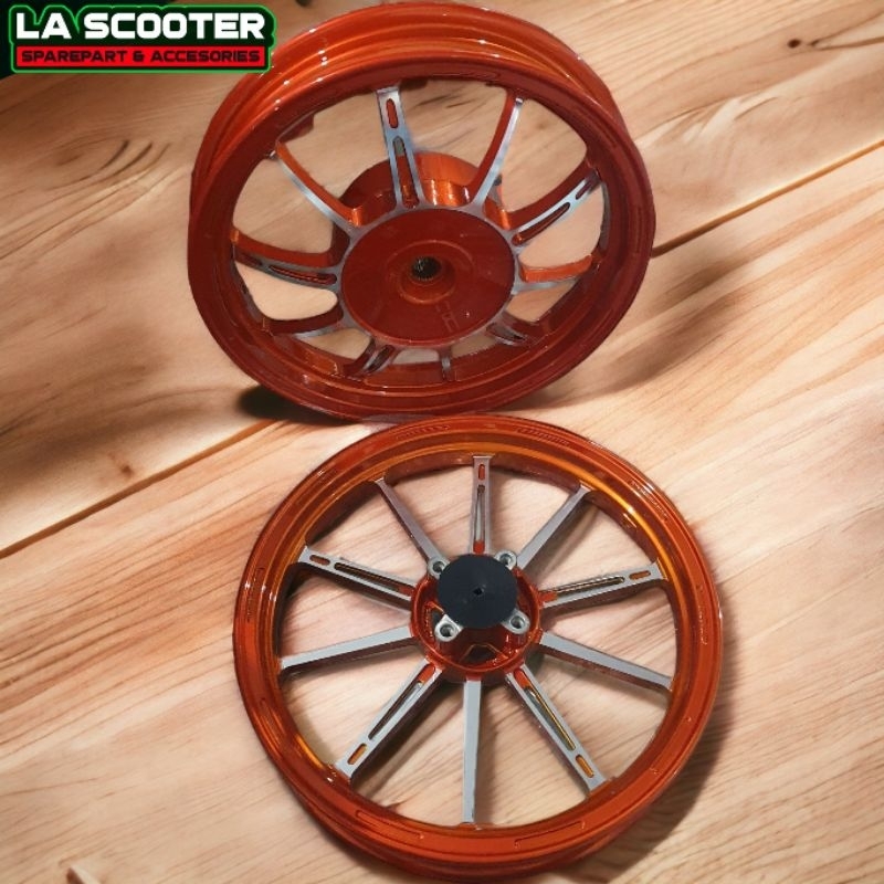 VELG VROSSI KUMA UK 185 X 215 RING 14 VARIO 110 125 150 BEAT SCOOPY GENIO COPY XMODE