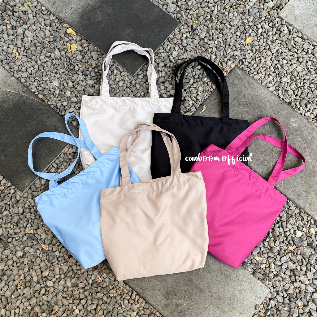 Totebag Landscape kanvas drill polos By canboomofficial