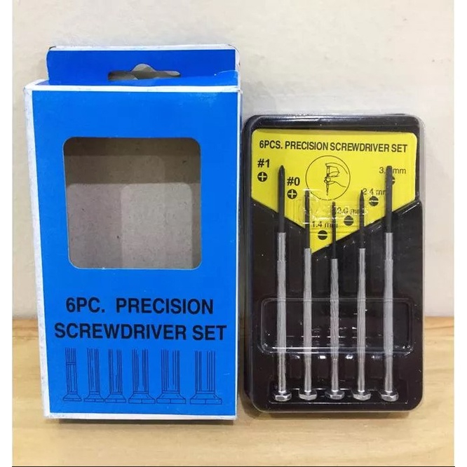 [GB] Obeng Jam Set 6 Pcs Kacamata Tamiya Diecast