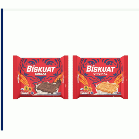 

Biskuat Biskuit Susu Regular Size - Netto 15 gram