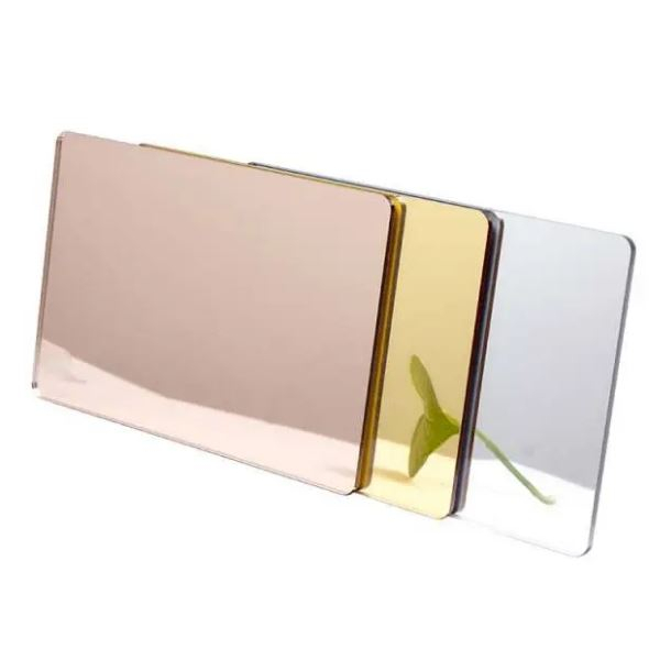 Akrilik Mirror Gold tebal 2 mm potong Laser Custom / Acrylic Custom Laser Cutting - Mirror Gold / Rosegold / Silver