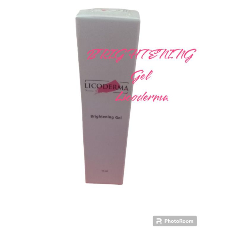 brightening gel licoderma