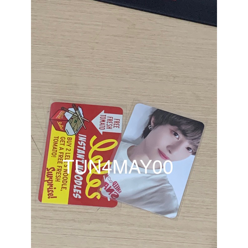 nct ccomaz green yangyang (selca) + chenle card