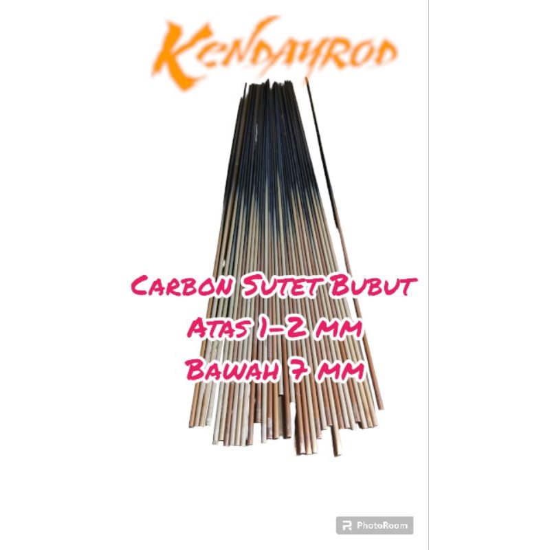 CARBON SUTET BUBUT 7.11MM PANJANG 200CM BAHAN JORAN