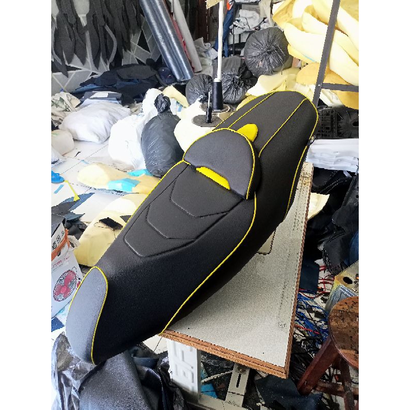 jok nmax old modifikasi jok set eropa