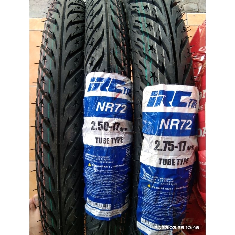 Ban luar IRC nr 72 ring 17 motor bebek