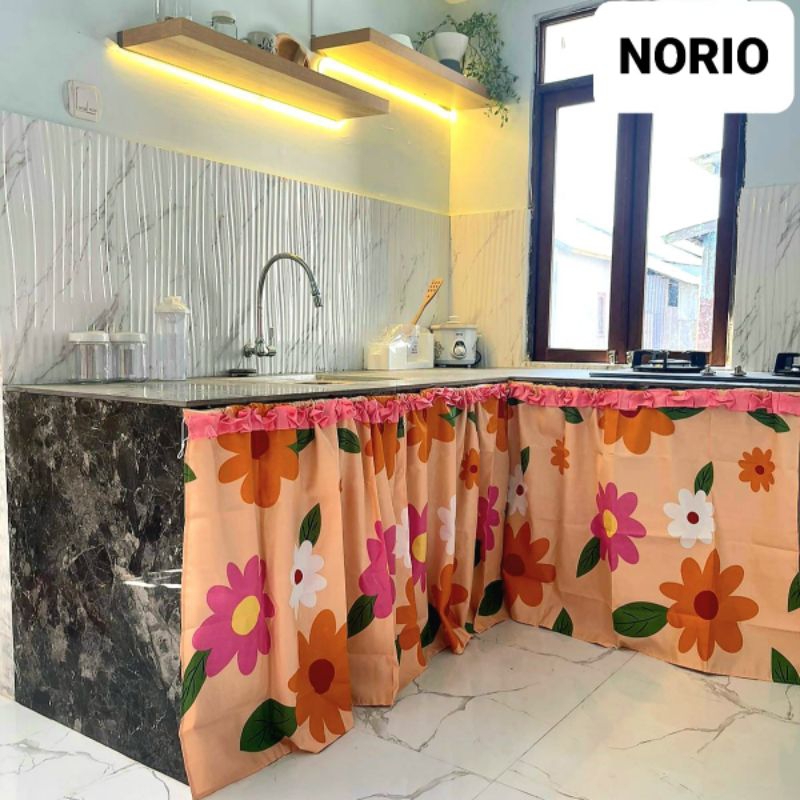 BISA dipakai FISHNET PUTIH GORDEN KOLONG DAPUR TIRAI K KORDEN SHABY HORDENG WASTAFEL HORDEN MEJA GOR