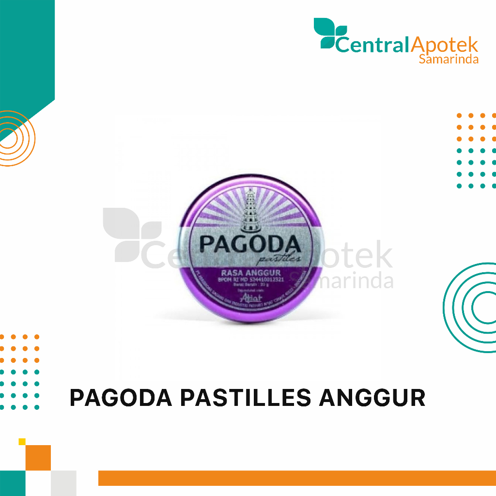 

Pagoda Pastiles Permen / Pot / Permen untuk Melegakan Tenggorokan/ Menyegarkan Nafas