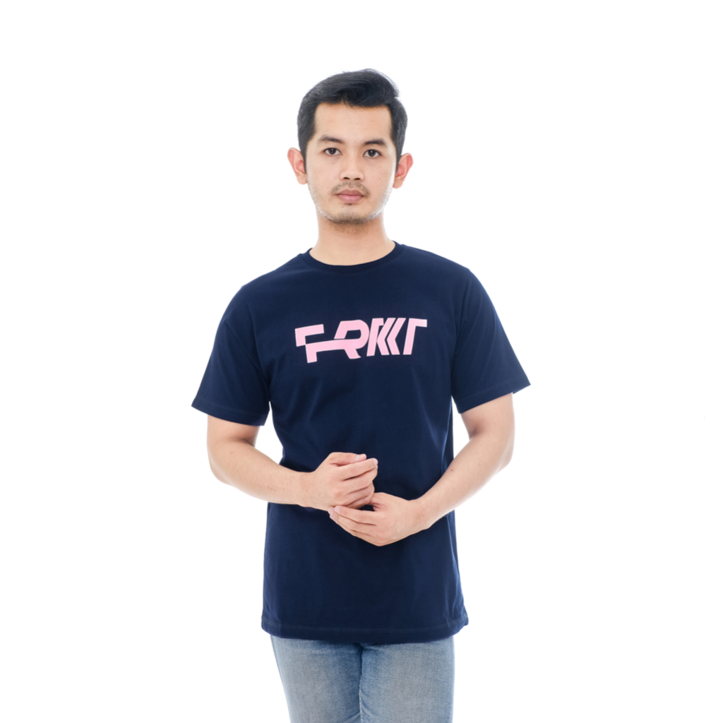 Freakout T-shirt Ailerons Hitam Navy Blush Red Kaos Unisex