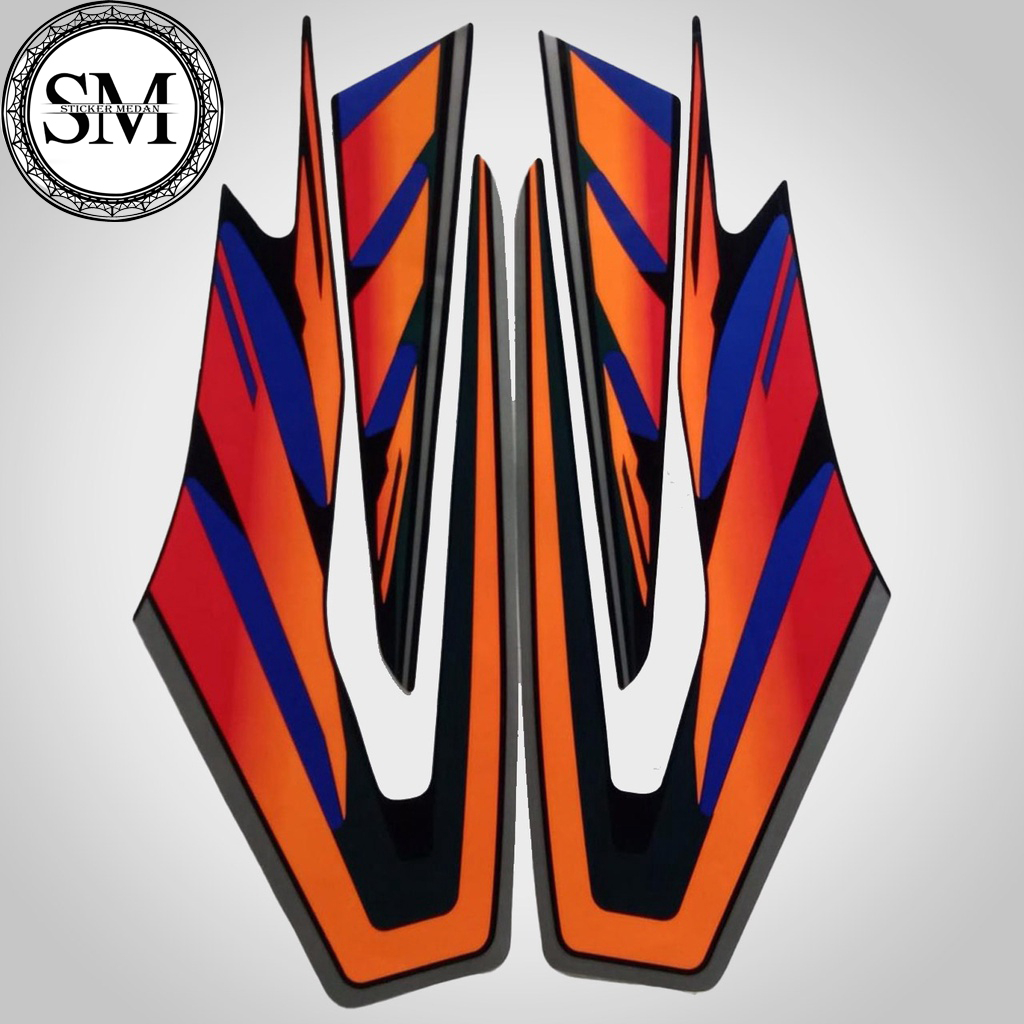 Stiker Striping Motor Yamaha Rx King 1997 - Lis Les Body Motor Rx king 1997