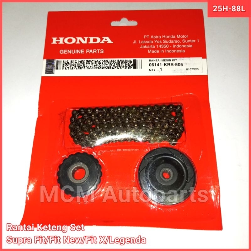Rantai Keteng Set KRS Legenda/Supra Fit/Fit New AHM ORI