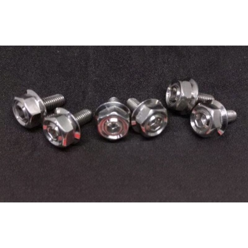 Baut knalpot mio sporty baut probolt stainless steel