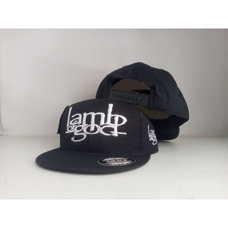 Topi Snapback Dewasa Lamb Of God Premium