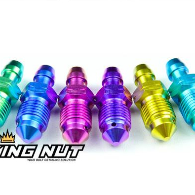 Titanium Probolt Baut Nepel Angin Kaliper Brembo Grade 5 King Nut Th