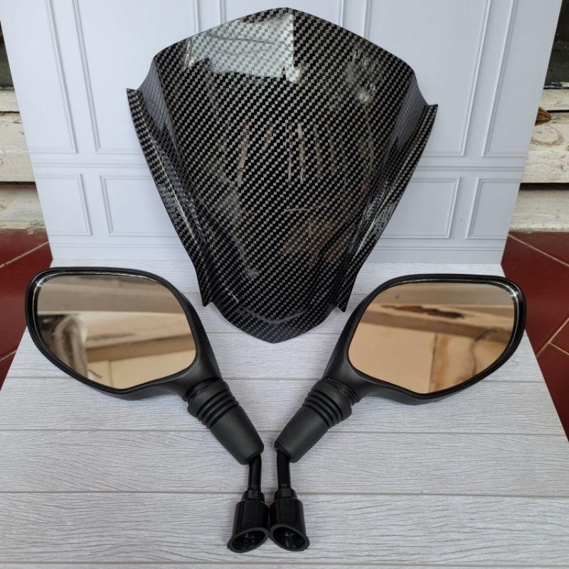 VISOR CARBON PLUS SPION CLICK YAMAHA FREEGO