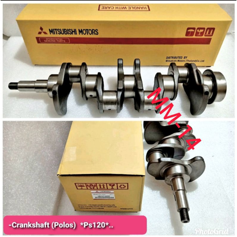 CRANKSHAFT PS120 KRUK AS MITSUBISHI PS120 ORIGINAL POLOS