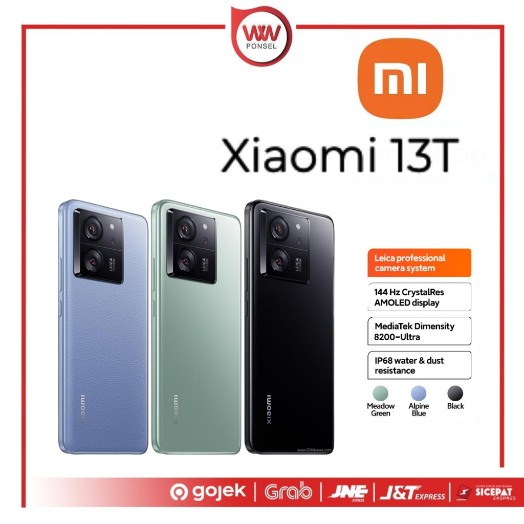 Hp Xiaomi 13T Ram 12GB Internal 256GB Garansi Resmi